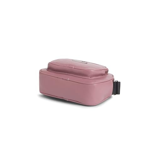 Caprese Jena Medium Sling Bag for Women with Adjustable Strap & Detachable Pouch for Comfortable Wear | Zipper Closure | Versatile Handbag for Everyday Use, Travel, and Special Occasions (Dark Pink)