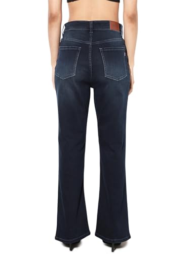 ONLY Women Bootcut Mid Rise Blue Jeans