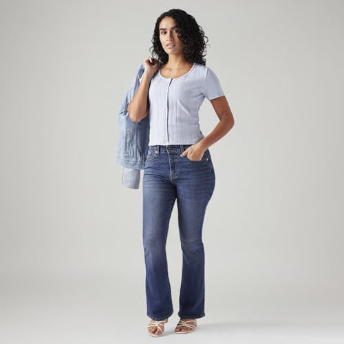 Levi's Women's 725 Blue Bootcut Fit High Rise Jeans