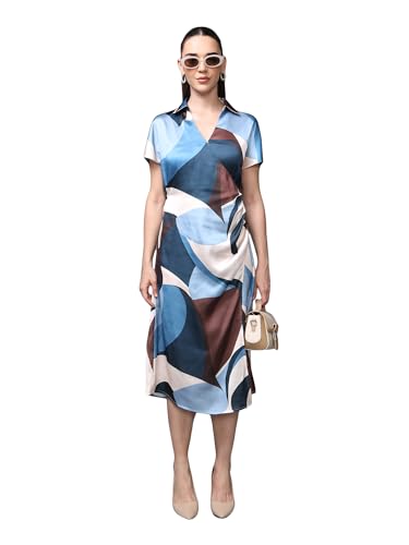 Kazo Taksim Midi Dress (in, Alpha, XL) Blue