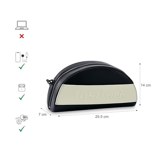 Fastrack Lunette Sling | Faux-Leather Women's Handbags | Sling for Casual Carry