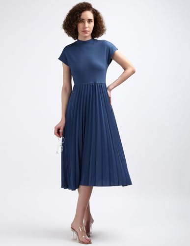 Tommy Hilfiger Womens Blue Color Dress XS