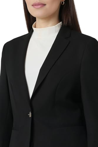 Van Heusen Women's Blazer (VWBZCRGFS31274_Black
