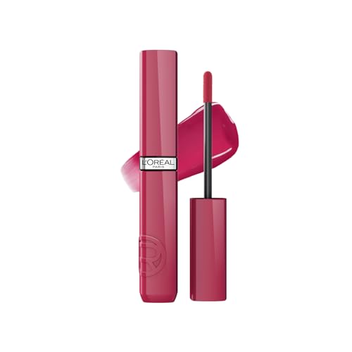 L'Oréal Paris Infallible Laque Resistance Lacquer-Like Shine Finish. 16H longwear lacquer lipstick. High-impact color, zero transfer - 220 Paris Sunset, 4ml