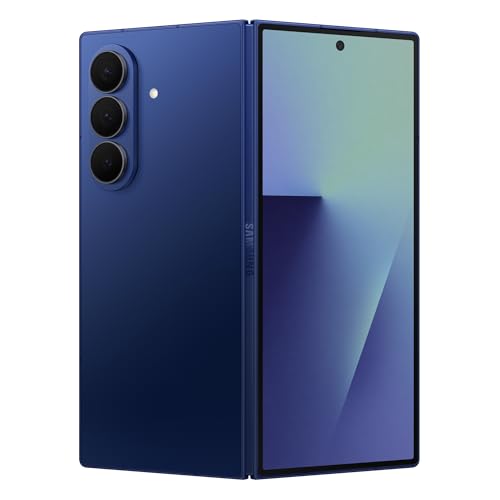 Samsung Galaxy Z Fold7 5G Mobile with Galaxy AI (Blue Shadow, 12GB RAM, 512GB Storage), Ultra Sleek Design with 200MP Camera, Ultra-Smooth Gaming with Powerful Snapdragon 8 Elite, Google Gemini