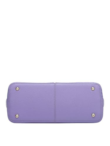 Da Milano Women's Leather Sling Bag - Purple