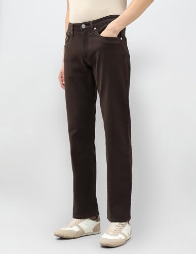U.S. Polo Assn. Denim Co. Men's Slim Jeans (UDJEN1799H_Choco