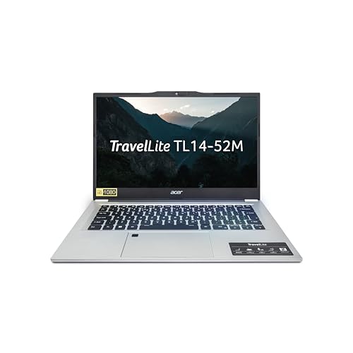 acer TravelLite Business Laptop, 13th Gen, Intel Core i3-1305U Processor (Windows 11 Home/16 GB RAM/512 GB SSD) TL14-52M with 35.5 cm (14") Full HD Display, 1.34 kg