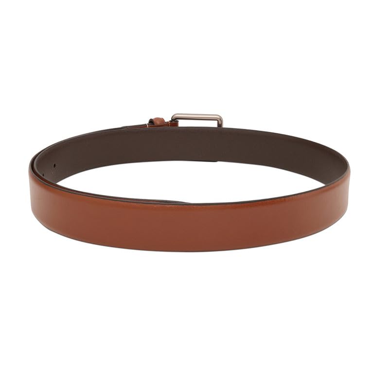 Tommy Hilfiger Men's Warrens Leather Belt - Rwb Pin Buckle - Versatile Tan For Classic Semi-Formal Styling & GentleMen's Gift | Size XL - 110 CM