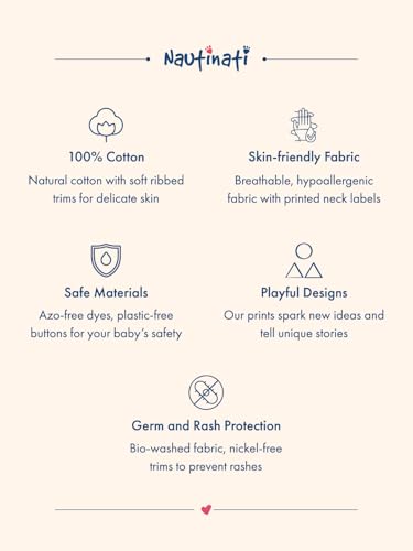 Nauti Nati Baby-Girl's Cotton A-Line Knee-Length Casual Dress (AS-1005_Pink