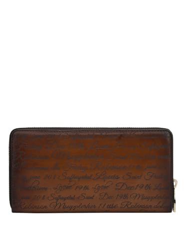 Da Milano Genuine Leather Brown Women Wallet (10191A)
