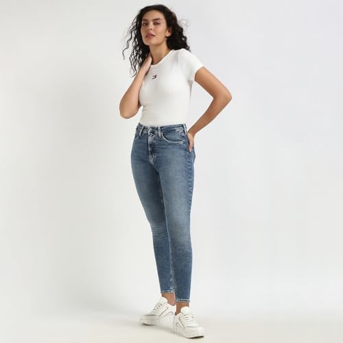 Calvin Klein Jeans Women's Skinny Jeans (J2240291AA Blue