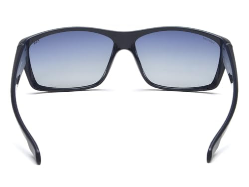 FILA sunglasses| 100% UV protected | Gradient | Full Rim | Sports | Men | Large | Shiny Dark Blue Polycarbonate Frame | Blue Gradient TAC Lens