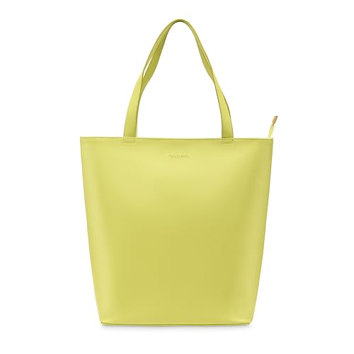Fastrack Solid Structured Tote Bag for Women, Ladies and Girls | With Zipper Closure and Dual Handles