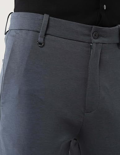 Arrow New York Men's Slim Pants (ANAJTR2330_Grey