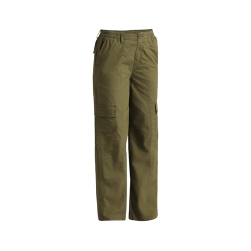 Pepe Jeans Women's Regular Casual Pants (PL211790_Light Green_Dark