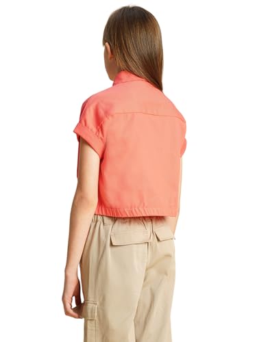 VERO MODA Girls Relaxed Fit Pink Shirt