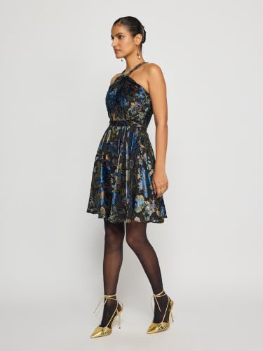 Label RITU KUMAR Black Cosenza Short Dress