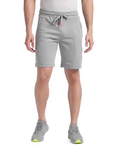 U.S. POLO ASSN. Men's Hybrid Shorts (AS001-PL_Ghost Grey