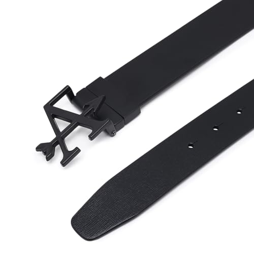 Arrow Men Textured Leather Reversible Belt