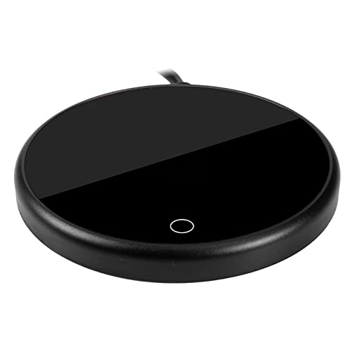FABLOFTCoffee Mug Warmer Heater Coaster 15W Cushion Auto Shut Off Plate for Home Black