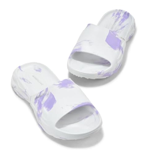Woodland WOMEN WHITE/LILAC SLIPPERS