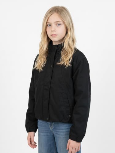 Monte Carlo Womens Regular Fit Full Sleeve Solid Collared Winter Crop Jacket Black Xxl (Pack Of 1)