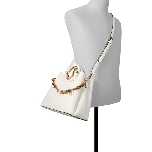 Aldo Women's DOVIEGEM Satchel Bag, White