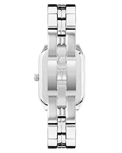 Anne Klein Women's Japanese Quartz Dress Watch with Metal Strap, Silver, 14 (Model: AK/3775MPSV)