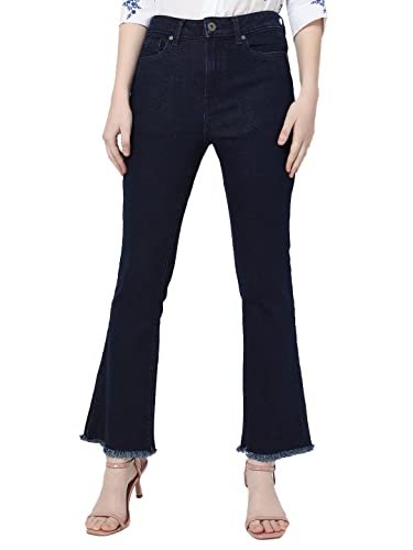 VERO MODA Bootcut Jeans (136553901_Deep Blue_27)