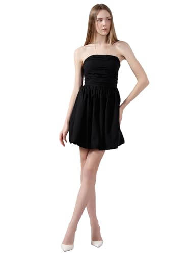 VERO MODA Women A-Line Black Dress