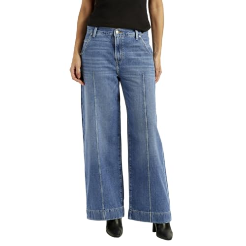 Levi's Women's Blue Loose Fit Mid Rise Jeans