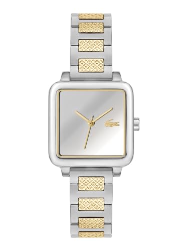 Lacoste Lacoste.12.12 Leap Qtz Basic Silver Square Dial Women's Watch- 2001463