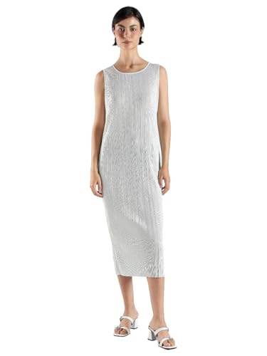 Calvin Klein Jeans Women's Polyester Sheath Below The Knee Casual Dress (44A211G020_Billowing Sail
