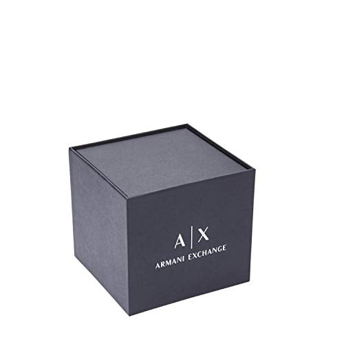Armani Exchange Womens Lola Off- Stainless Steel Analogue Watch - AX5536 (Off-White_Free Size)