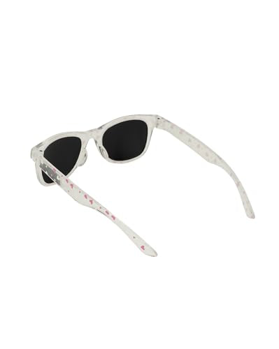 Carlton London Kids Girls White with Pink and UV Protected Lens Sunglass