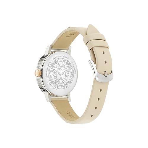 Versace Greca Fortuna 35 mm Ivory Dial Women Analog Watch- VE0A00125