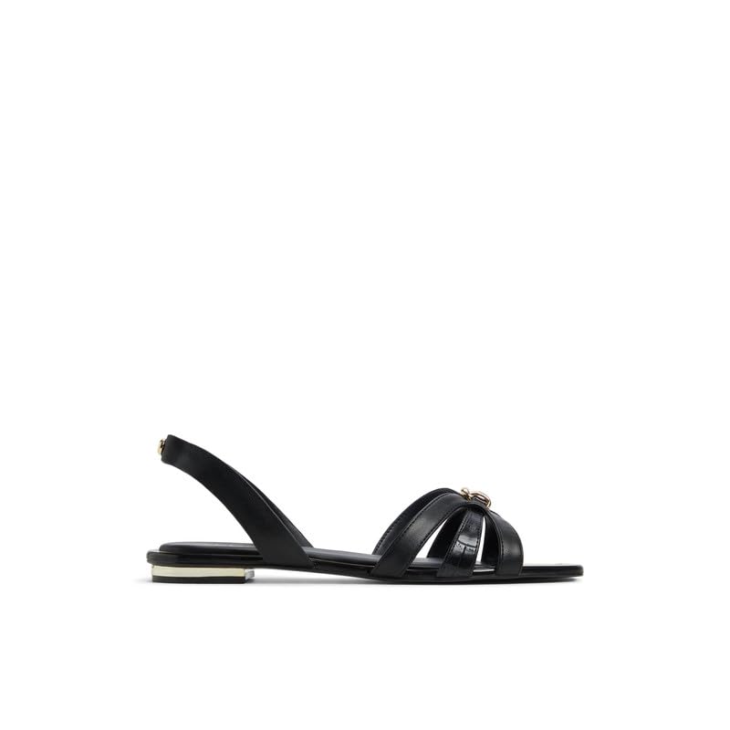Aldo MARASSITA-IN001 Women Black Flat Sandals