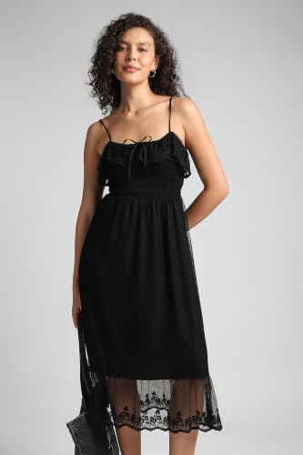 American Eagle Ruffled Midi Dress