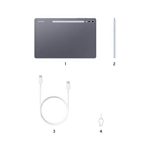 Samsung Galaxy Tab S10 Plus [Smartchoice], S Pen in-Box, 31.5 cm (12.4 inch) Dynamic AMOLED 2X Display, 12 GB RAM, 256 GB Storage, Wi-Fi + 5G Tablet, Moonstone Gray