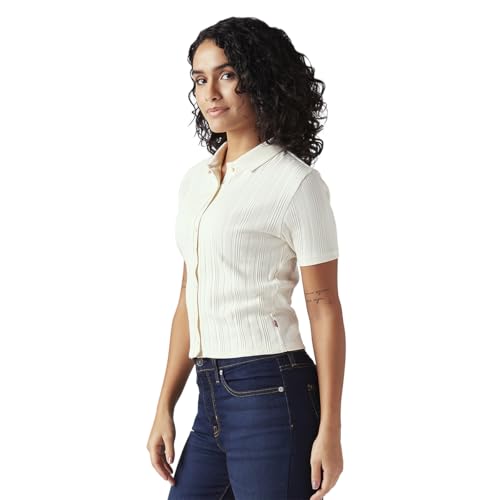 Women's Textured Slim Fit Shirt