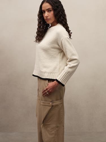 VERO MODA Womens Polyester Round Neck Sweater