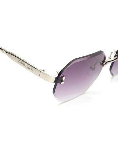 Fastrack Sunglasses |OCTAGON Silver |UV protected | Large