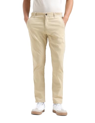 Slash Slim Tapered Fit Twill Trousers
