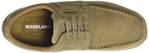 Woodland Mens OGC 3493119 Dubai Khaki Sneaker - 8 UK (42 EU) (OGC 3493119)
