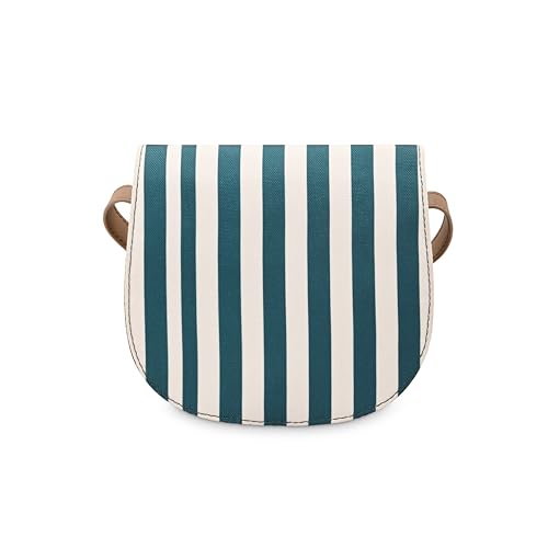 Fastrack Nautical Striped Casual Sling Bag for Women, Girls and Ladies