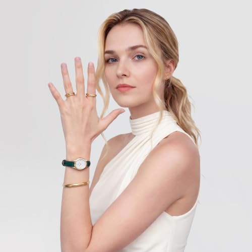 Daniel Wellington Ophelia Oval 26mm White Dial Analog Women Watch - DW00100892K