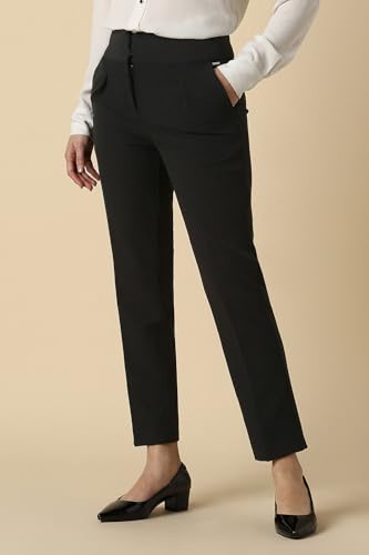 Allen Solly Womens Trousers Black