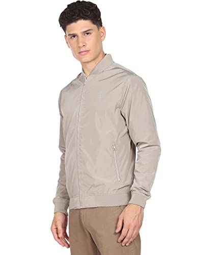 U.S. POLO ASSN. Men's Trench Coat (USJCK0175_Stone_M)