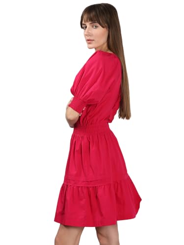 VERO MODA Women A-Line Pink Dress